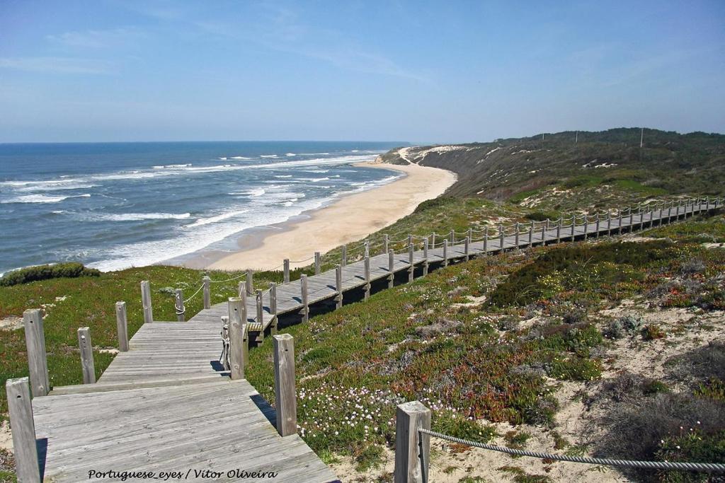 Casa Da Praia Das Paredes-Nazare Senhora da Vitoria Eksteriør bilde